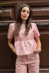 Daphnea - Blusa Rosa