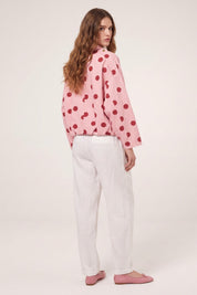 Drôle Giacchetta Rosa Pois - look Parigi