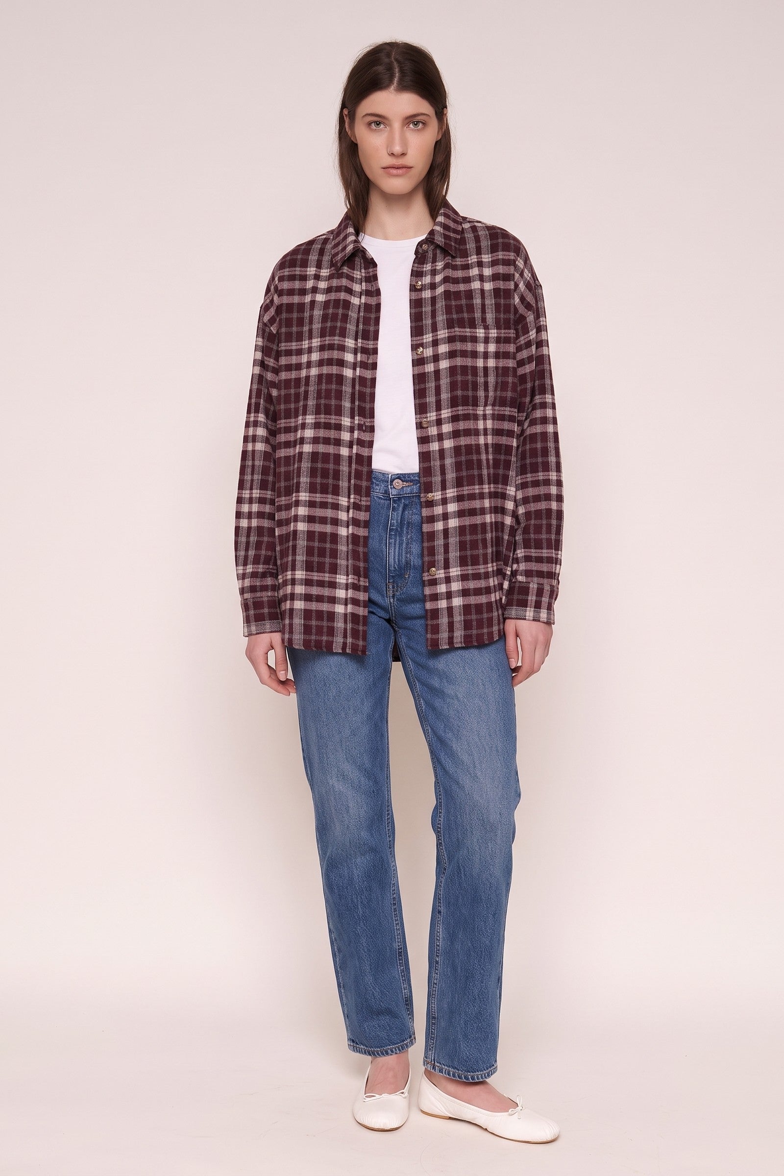 The New Society - Camicia Ember Check