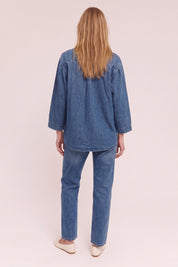 BSB - Camicia Giacca Denim Gioiello